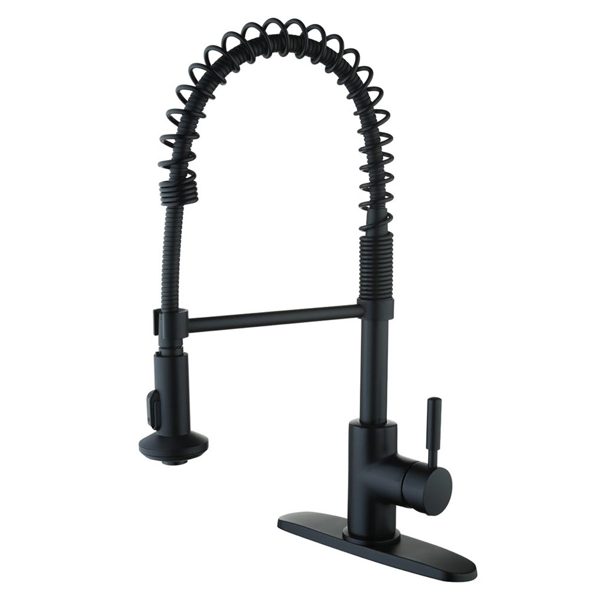 KITCHEN FAUCET SINGLE HANDLE  MATTE BLACK CASMIR