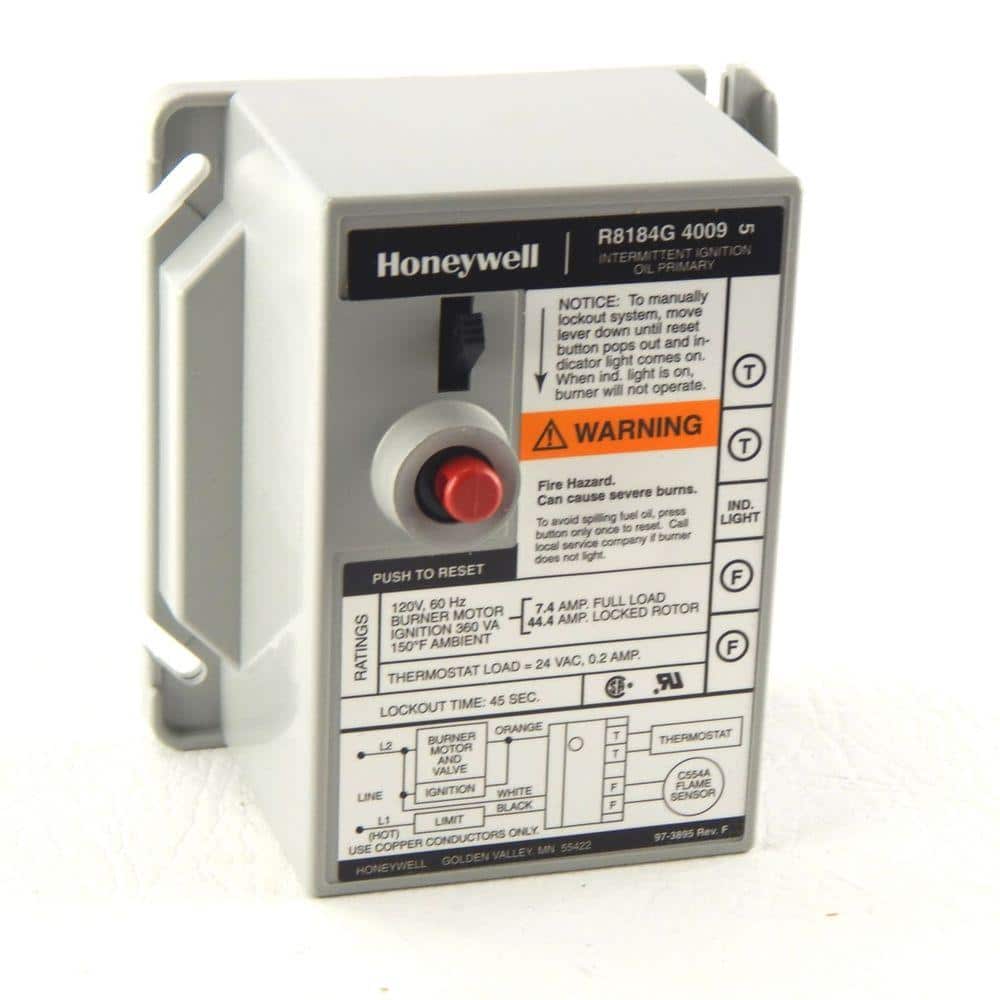 <S> <C> PROTECTORELAY OIL BURNA5 SEC LOCK OUT TIMING