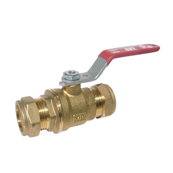 L/F 3/4* COMP BR BALL VALVE   BRASS 600 WOG COMPRESSION ENDS