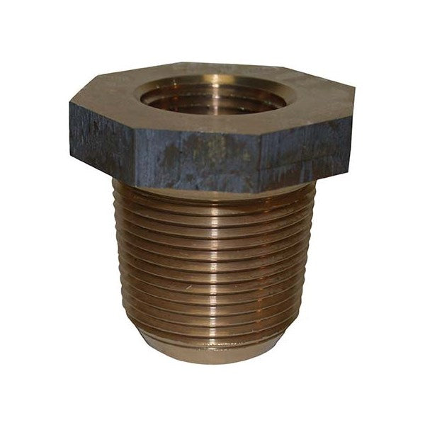 NL 1*AWWAxFL PLUG VALVE-BRASS CORPORATION STOP 15/44#