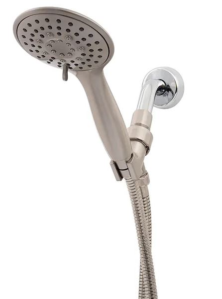 BR. NICKEL SHOWER HEAD BLASTERMASSAGE WALL MOUNT