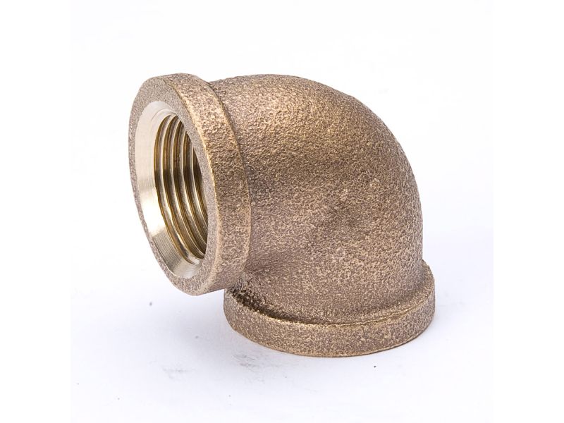 <C> 1-1/2x1-1/4"COPR 90 RED ELCOPPER PRESSURE FITTING NO H/C