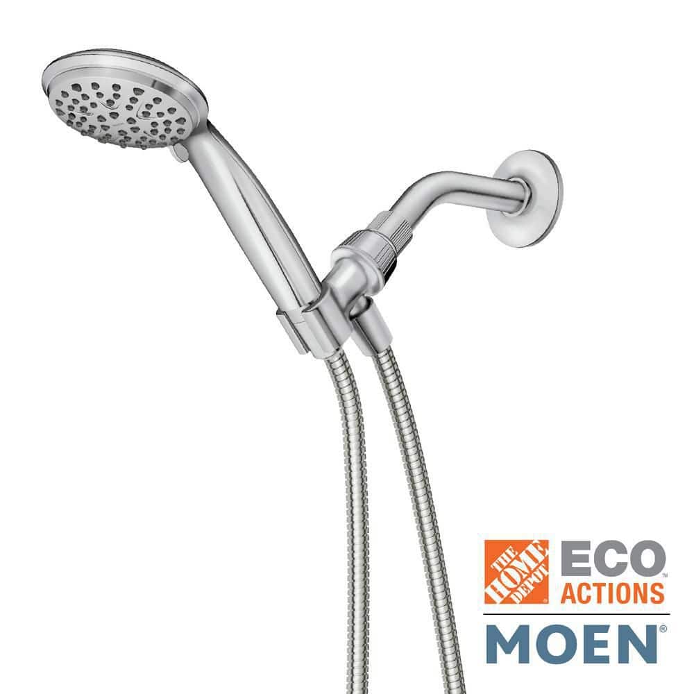 6 FUNCTION HANDHELD SHOWERHEADATTUNE  4"  CHROME