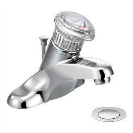 <C> S/L CHATEAU LAV FCT W/PU-BSGL LEVER LAVATORY FAUCET-CHRM