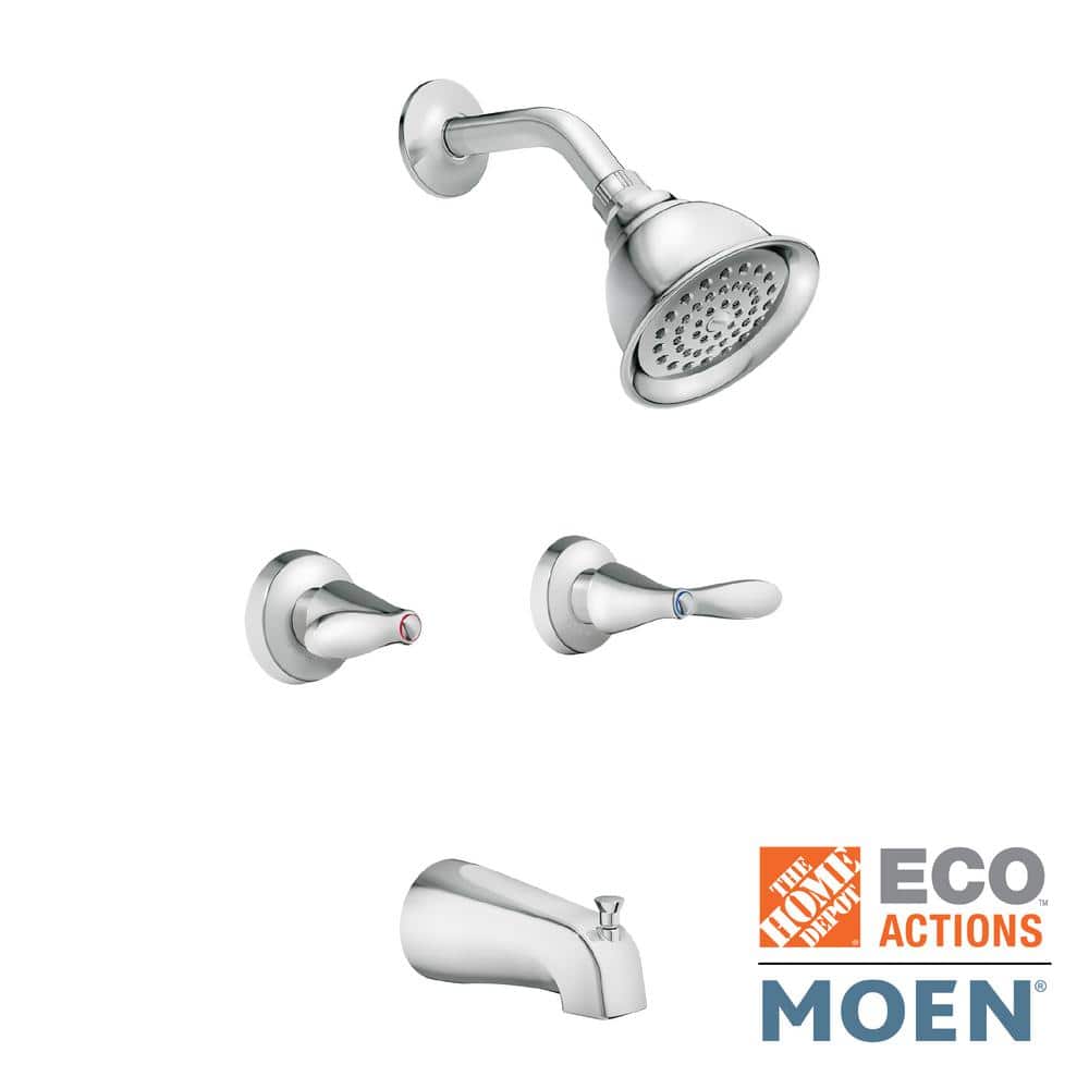 2HDL CHR LVR TUB/SHOWER-CHROME122A CART/LEVER HDL ADLER