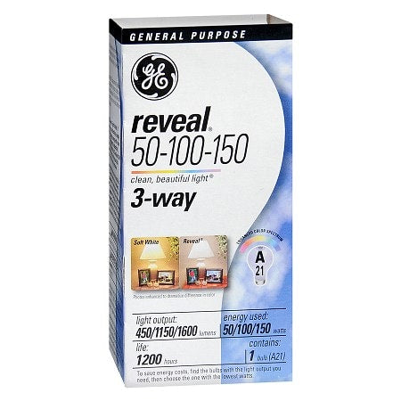 <S> <C> 50/150 3w REVEAL BULBS
