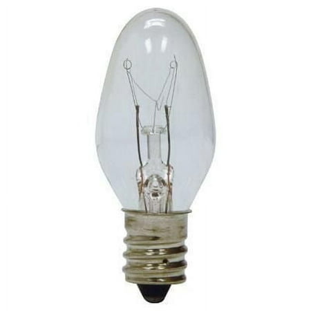 <S> <C> 7W CLR NIGHT LITE LAMP17779 120v