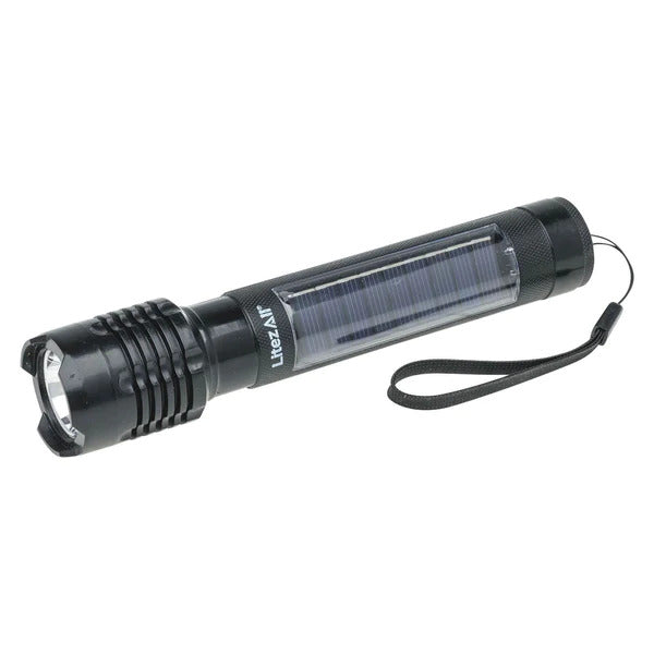 SOLAR POWERED FLASHLIGHT