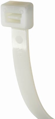 10pk-24"WHT CABLE TIES        HVY DUTY-175# CAPACITY