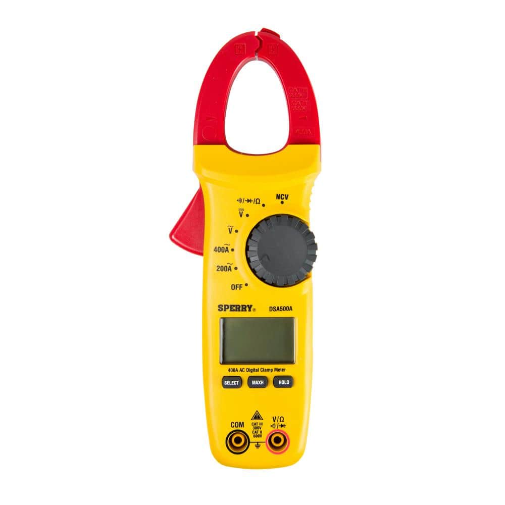 400a D16 CLAMP METER-COMPACT  5 FUNCTION/8 RANGE/AUTO RANGE