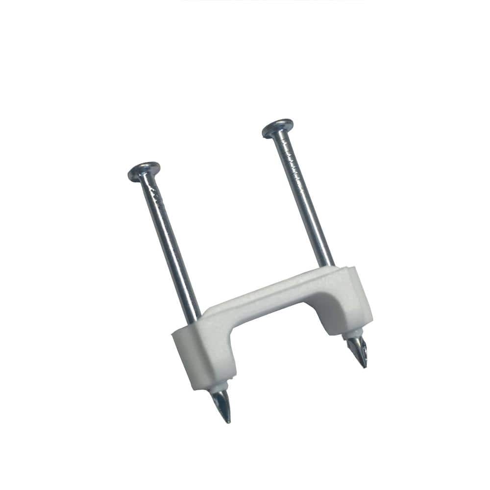 100- 1/2" PLAS ROMEX STAPLE