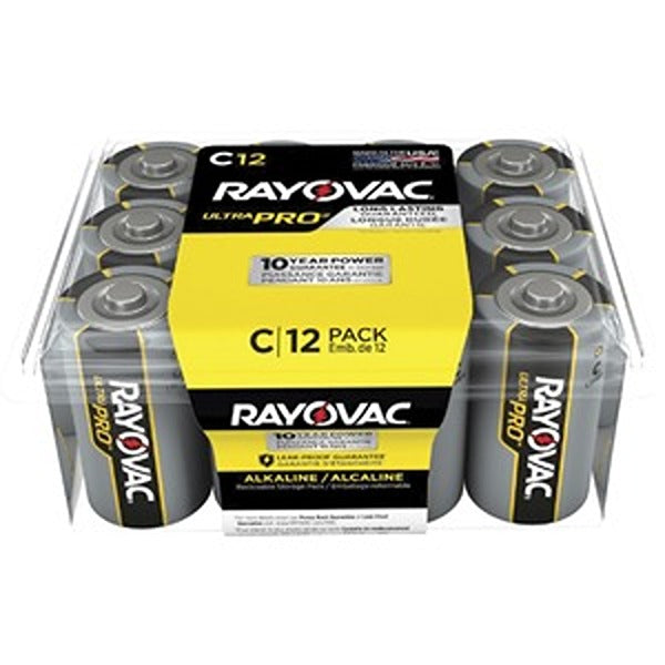 <S> <C> 12PK C ALKALINE BATTERINDUSTRIAL CONTRACTOR PAK