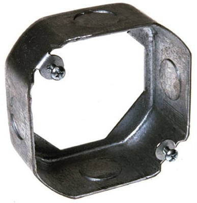 4" OCTAGON EXT RING           1 1/2" DEEP