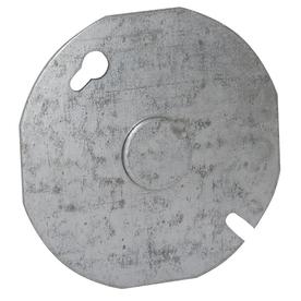 3-1/2"ROUND FLAT COVER/BLANK  OCTAGON