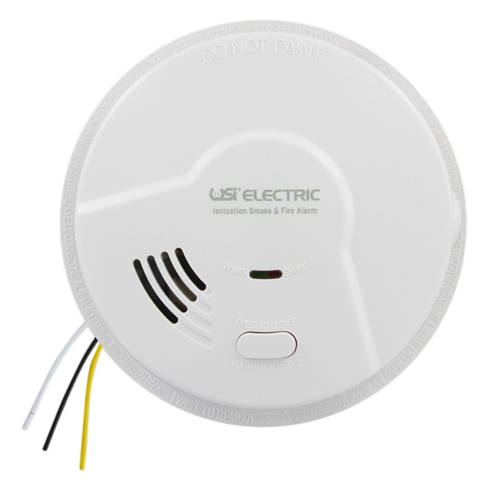 AC+9v BU-HUSH SMOKE ALARM-LED BOXED/HARDWIRE/TEST/W-BATTERY