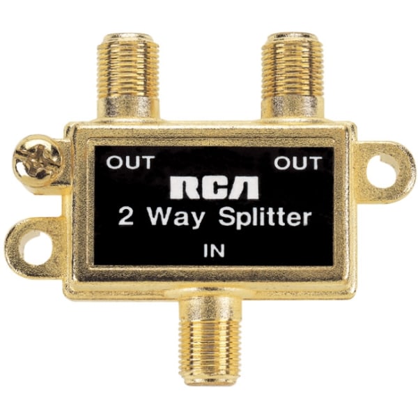 2-WAY SPLITTER COAX           5-900MHz