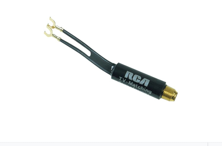 INDOOR MATCHING TRANSFORMER   COAX CABLE TO FLAT ANTENNA