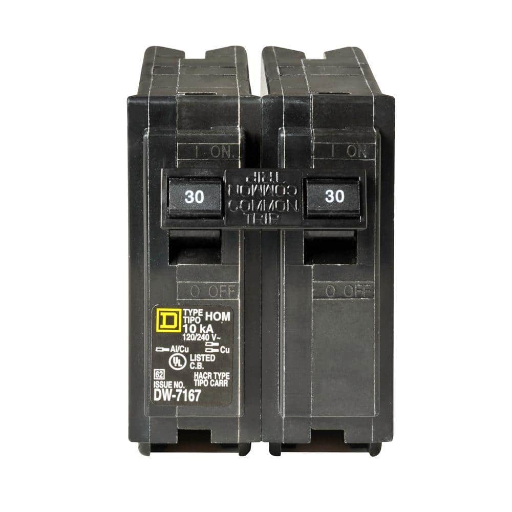 30a DP SQ D HOM BRKR-1"       SQUARE D HOMELINE CIRC BREAKER
