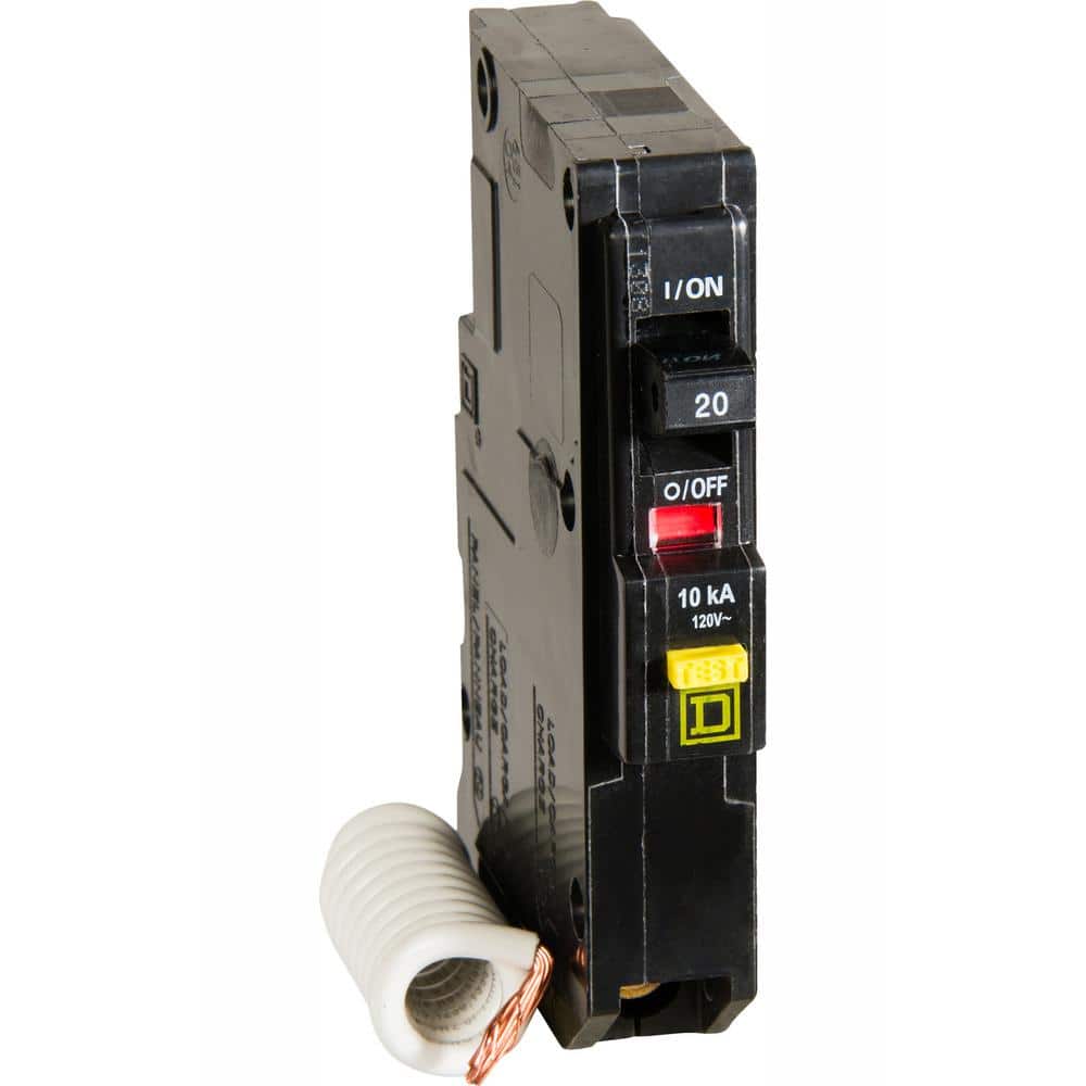 20a SP GFCI BREAKER           SQUARE D QO GROUND FAULT