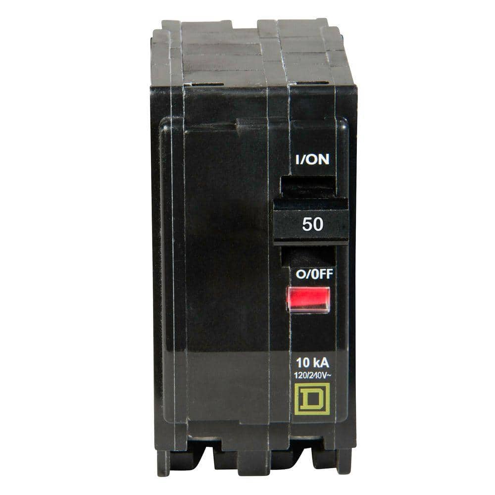 50A D/P CIRCUIT BREAKER       SQUARE D QO LINE