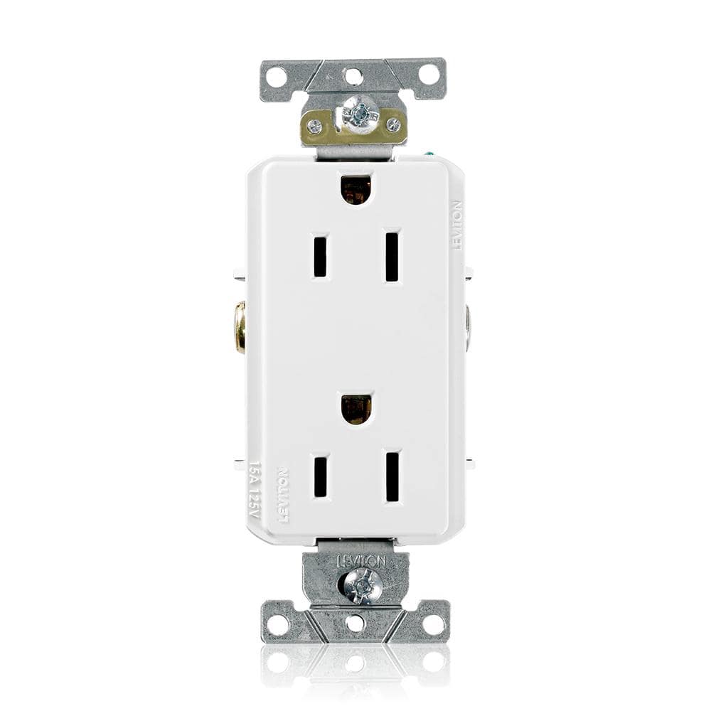 <C> 15a WH TR DECO RECEPTACLE-TAMPER RESISTANT/DUPLEX/WHITE