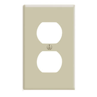 <S> 1ga IV STD RECEPT PLATE   IVORY/STANDARD SIZE/RECEPTACLE