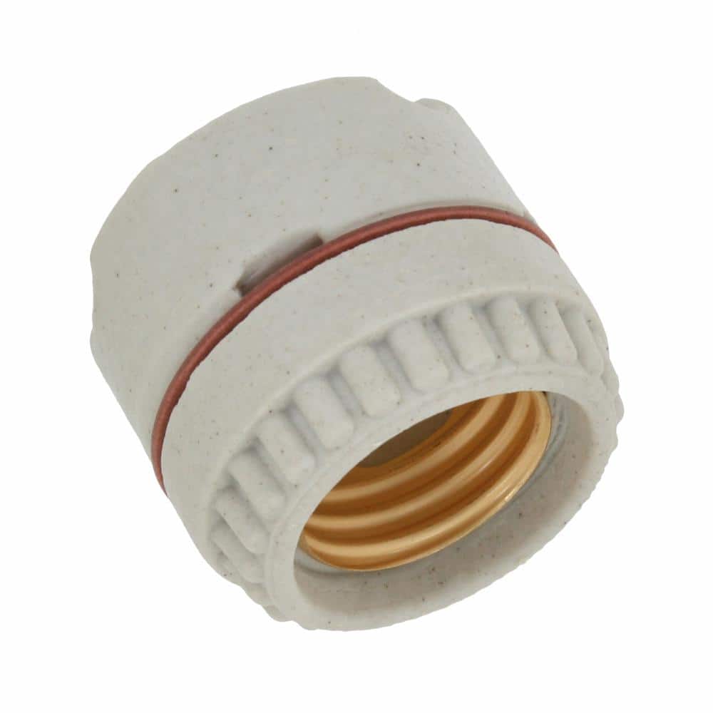 2pc K/L SIGN LAMPHOLDER-PORCLNRING TYPE/MED BASE/SCREW TERML