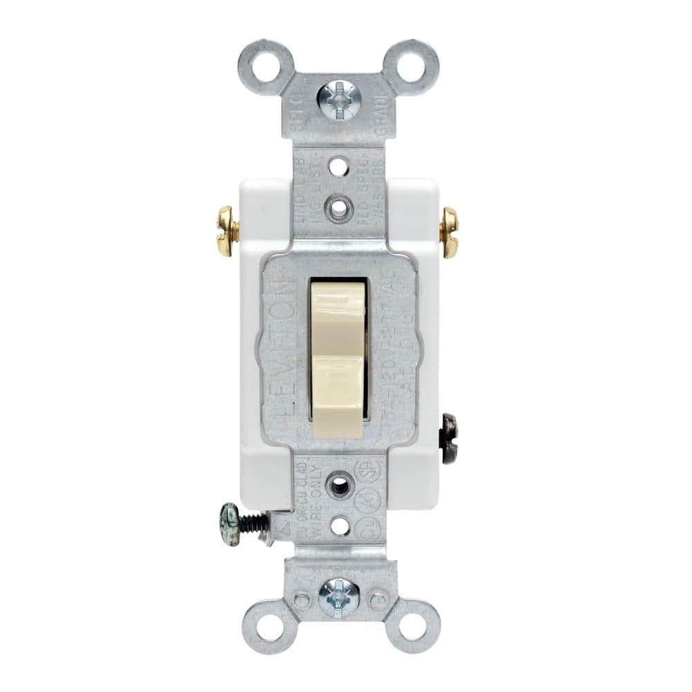 15/20a 3w HD SWITCH-120/277v  BACK&SIDE WIRE/3WAY/IVORY