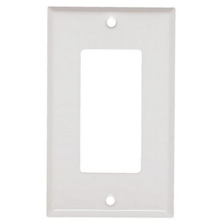 1G WHT BLOCK RCPT PLATE