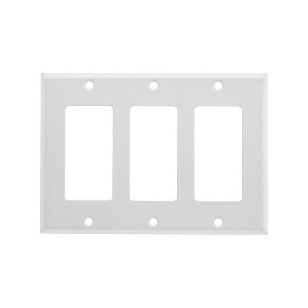 1GA DUP/REC+RD PHONE-SM WHITE CHICAGO COVER PLATE-TANDEM