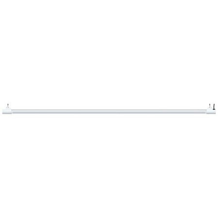 4'1-LAMP LED SHOP LIGHT       WHITE ENDCAP