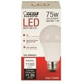 <R> 11.3w/75 LED A19 SW BULB-N75w EQUIV/1100LUM/10mhr/3000K