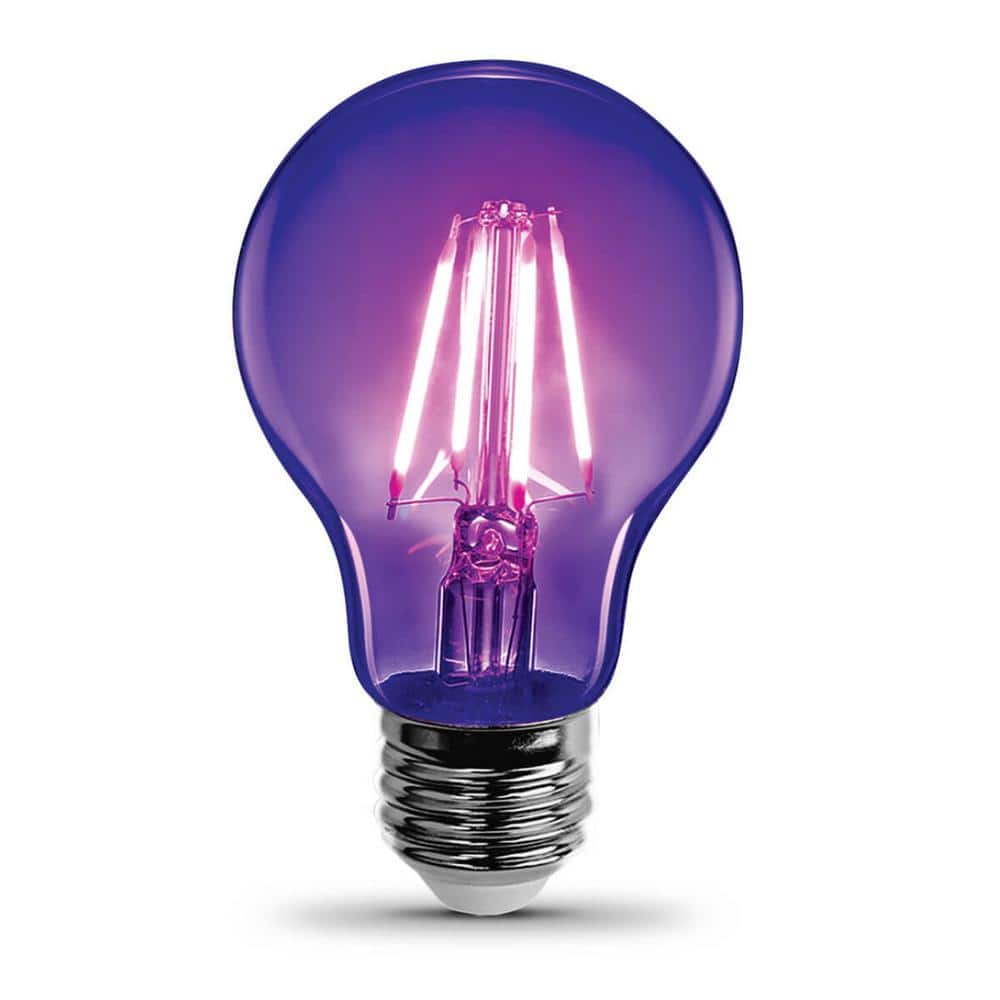 7w/60LED BLKLITE BLUE BULB    60wEQUIV/11mhr/1500LUM/FILTERD