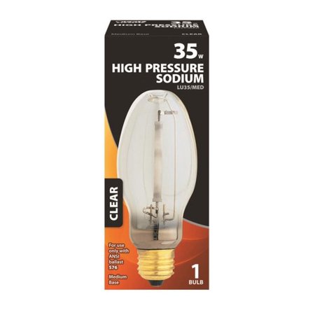 <S> <C> 35W CLR H/P SODIUM VAPMED BASE/16m HR