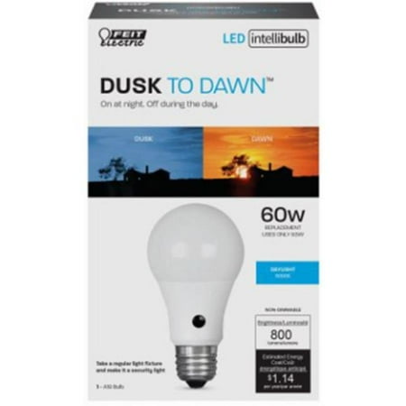 A19 60w LED BULB DUSK TO DAWN 5CCT DUSK TO DAWN