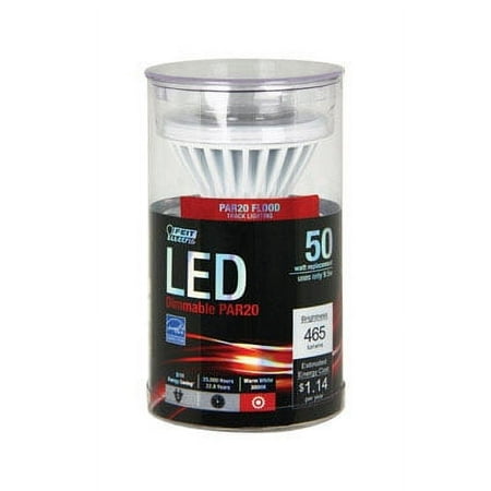 <R> 7w/50 LED PAR20 SW BULB-DI50wEQUIV/450LUM/25MHR/3000K