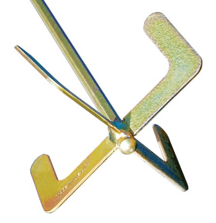 BOOMERANG MIXER W/PAIL SAVER  7/16x28" HEX SHAFT