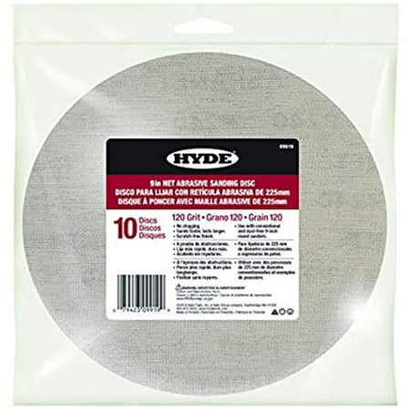9"DISK 120 GRIT 10PK