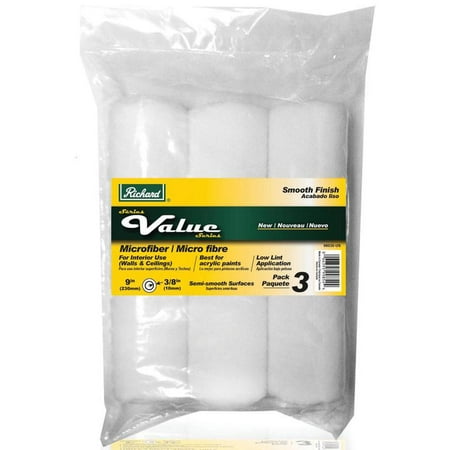 9"MICRO FIBER 3/8"RL.COV 3PK