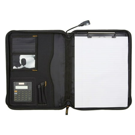 BUSINESS PORTFOLIO CONTRACTOR TECH GEAR LIGHTED 8-1/2"x11"