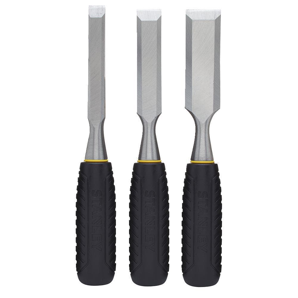 150 SERIES CHISEL SHORT BLADE 3PC SET    STANLEY