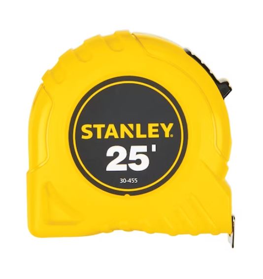 25 FT. STANLEY                TAPE MEASURE