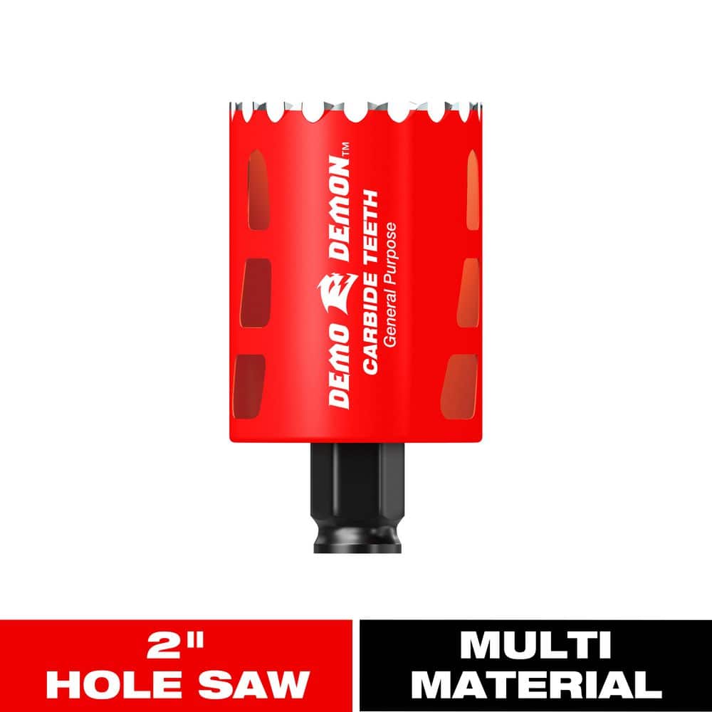 2 CARBIDE GP HOLESAW 51MM