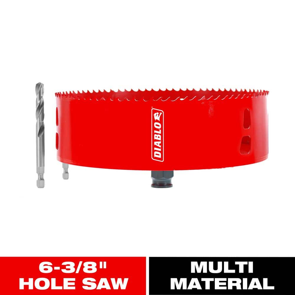 6-3/8" RECESSED LIGHT HOLE SAW