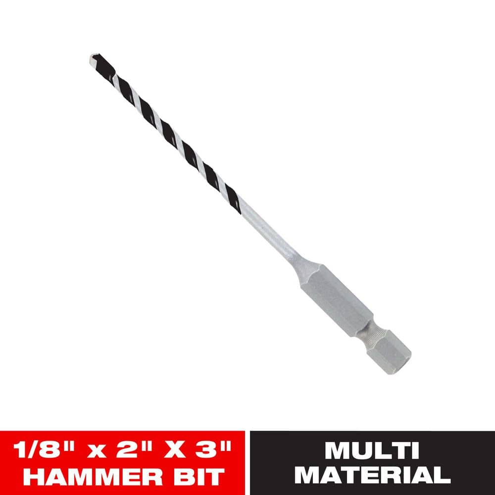 1/8" MULTIMATERIAL DRILL BIT  1/8"X2"X3" CARBIDE