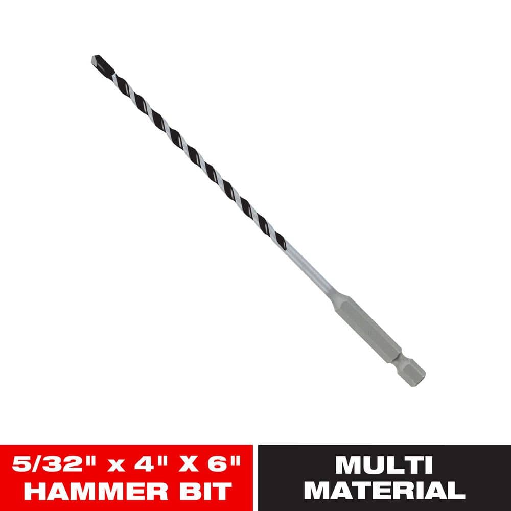 5/32" MULTIMATERIAL DRILL BIT CARBIDE 5/32"X4"X6"