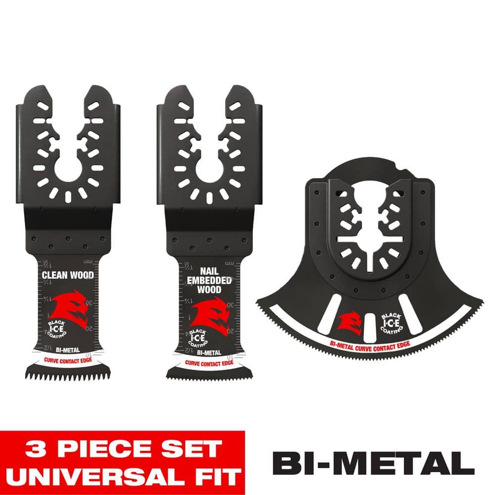 3pc.UNIVERSAL BI-METAL SET    OSCILLATING
