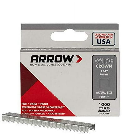 <C> 1/4" UNIVERSAL STAPLES    8# CS