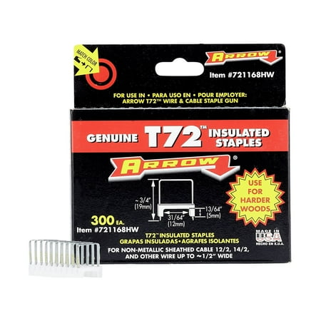 <S> <C> 31/64" INSULTED STAPLE21# CS   FOR HARD WOOD