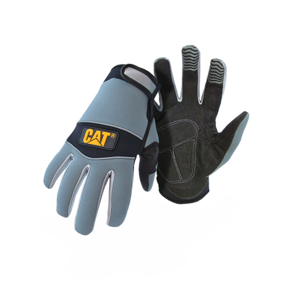 <C> JUMBO LEATHER PALM GLOVES